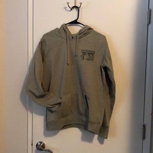 Light olive green David Bowie hoodie
